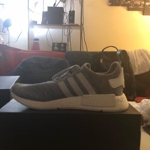 Adidas R1 PK Boost Grey Gray sz 8.5 w/Box